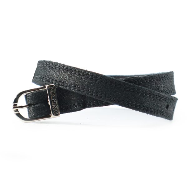 Glitter Black Spur Straps