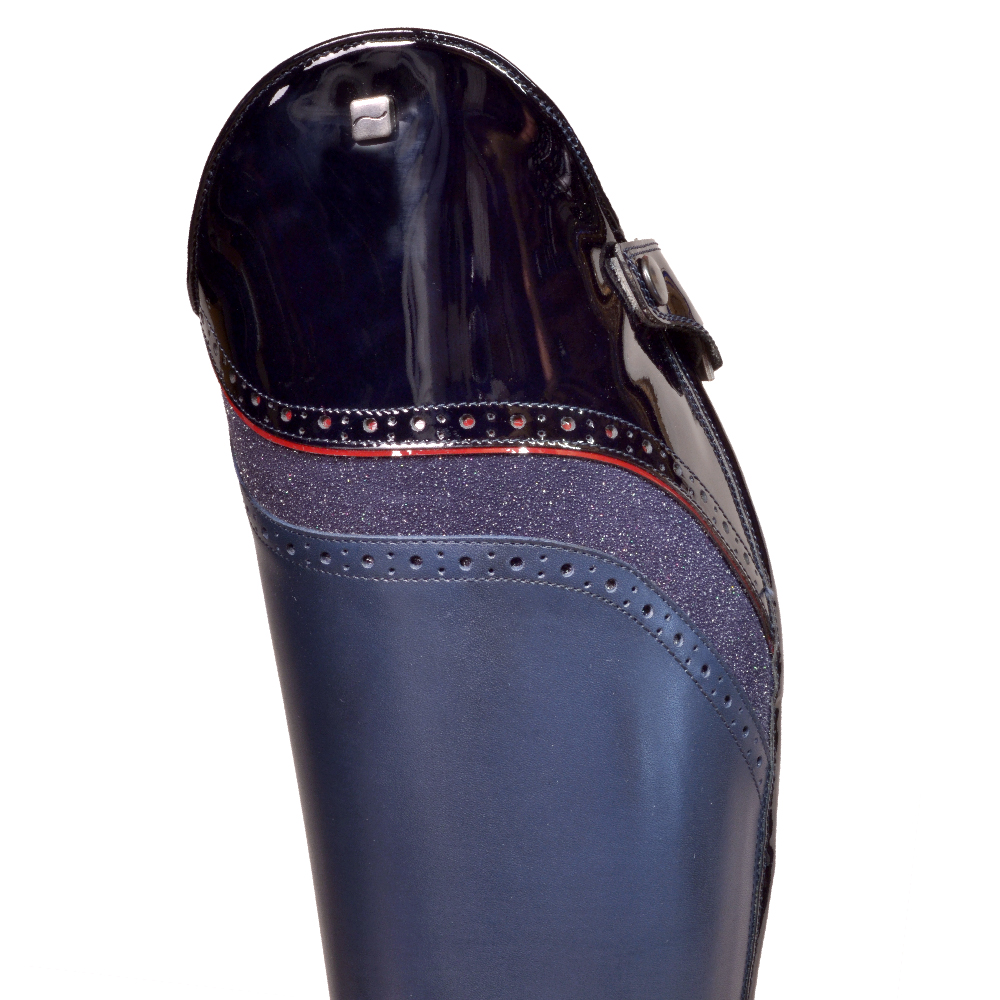 DonaDeo Lucia Navy Patent/Stardust