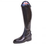 De Niro Salento Lucido Black Leg Union Jack Crystals