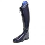 DeNiro Bellini Dressage Navy Patent Bonjourno Blue Swarovski trim