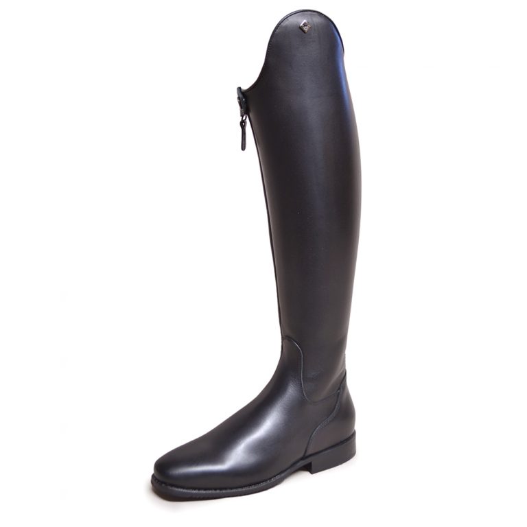 DeNiro Bellini vitello Black Dressage Boots Rigid Tall boots