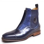 Deniro Short Boot Brushed Bonjorno Blue