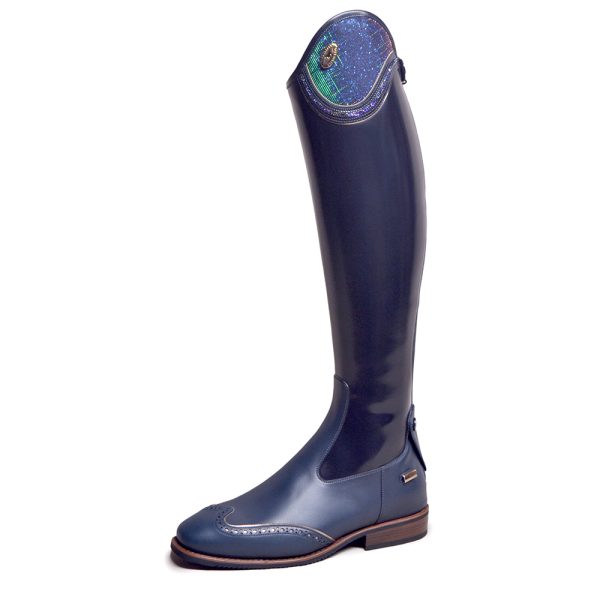 De Niro Salento Brushed Blue Iride Blue GGS73 Crystal