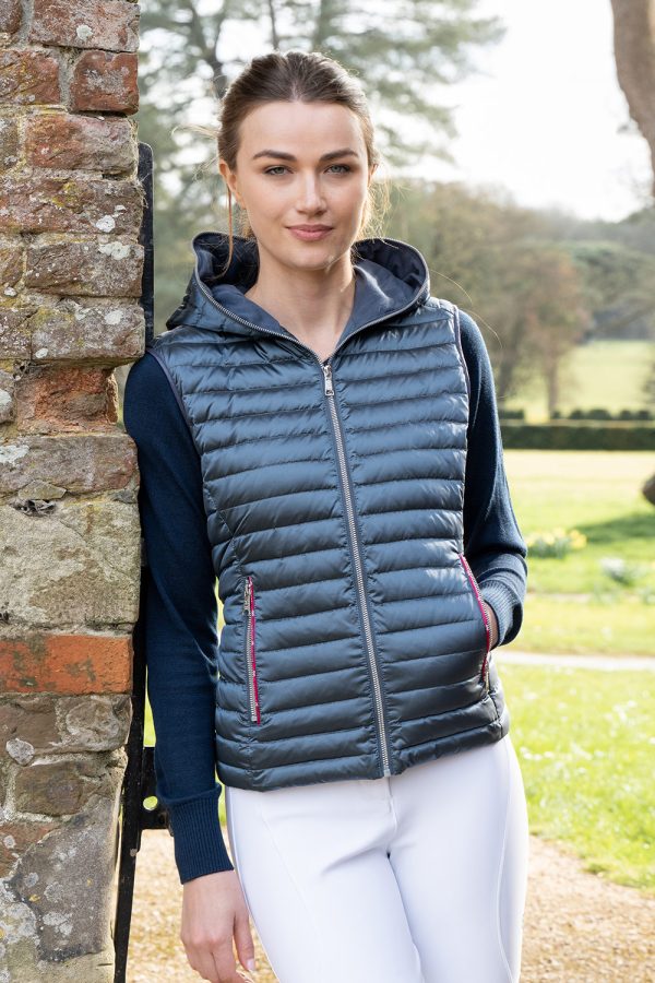 The Lulu Gilet - Sapphire Blue