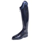 DeNiro Bellini Dressage Patent Black Lucido Blue Piccolo