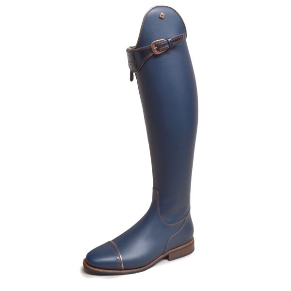 DeNiro Bellini Dressage 91 Do Blue + Curved top strap and Trims
